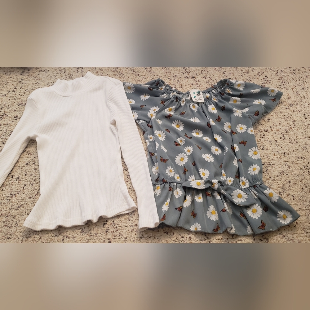 bundle of two size 10 girls shirts